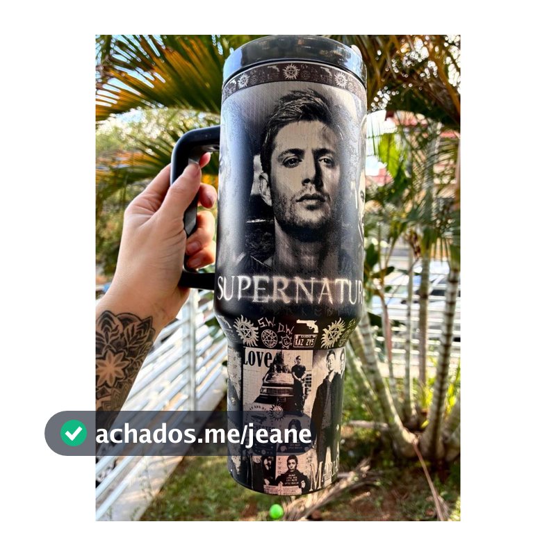 Copo Térmico 1200ml com Personalização Premium à laser Supernatural