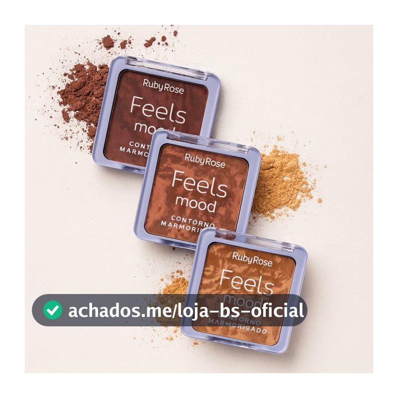 Contorno Marmorizado Feels Mood Ruby Rose 7g