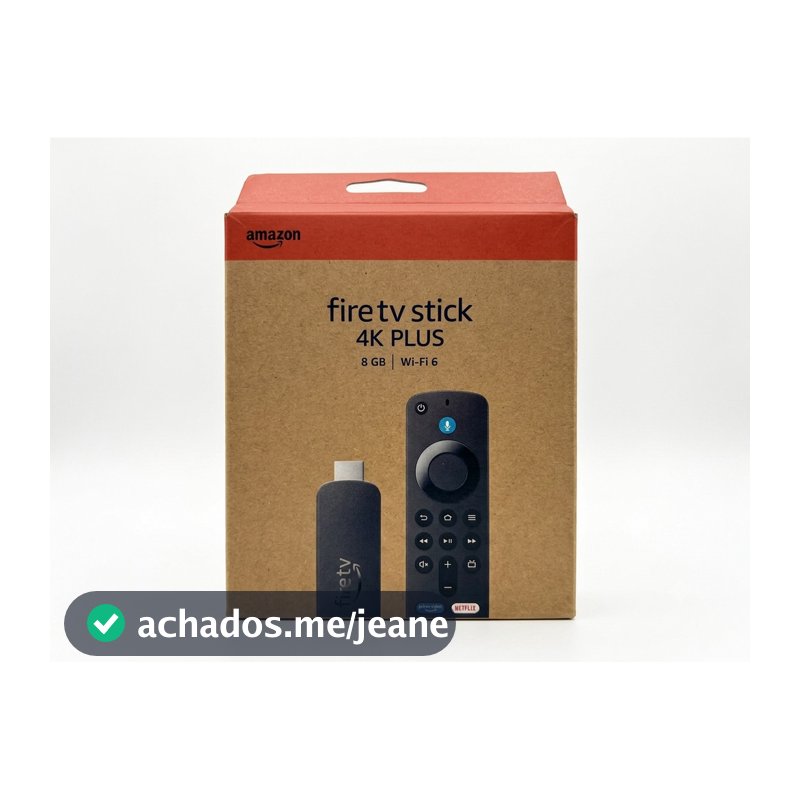 Amazon Fire Tv Stick 4K Plus - 8GB | Wi-Fi 6 | Dolby Vision/ Atmos | HDR10+