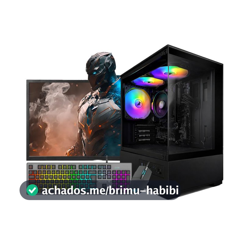 Pc Gamer Completo Ryzen 7 5700g 16gb Ram Nvme 512gb Monitor Gamer Teclado Mouse Gamer Rgb