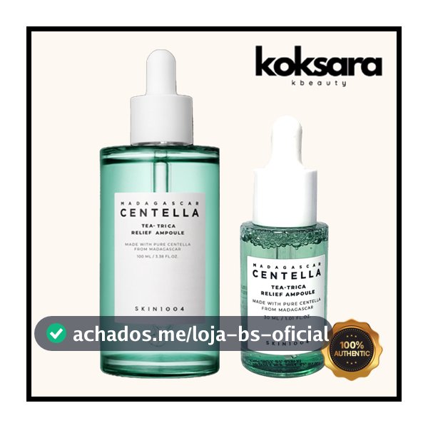 Skin1004 centella tea-trica relief ampoule 100ml/30ml