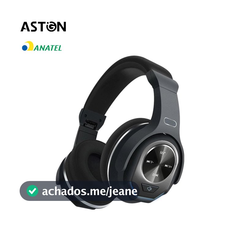 Astgn X Basike Fone de ouvido Bluetooth sem fio montado na cabeça com microfone integrado