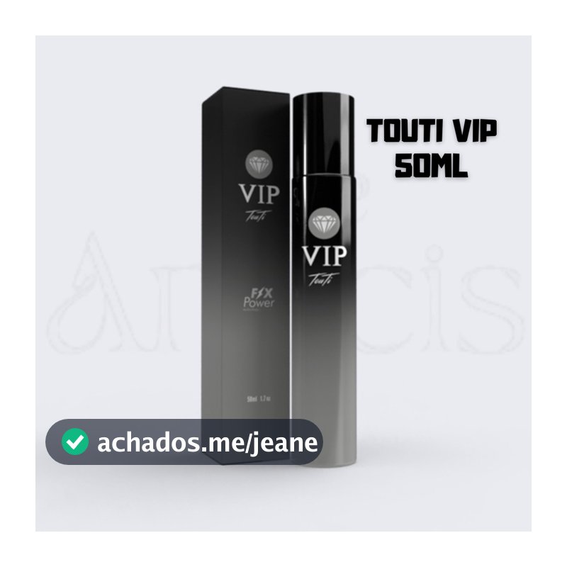 Perfume Touti VIP - Masculino e Feminino - Eua Parfum - 50ml