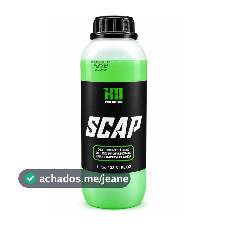 Scap H11 1l Concentrado Limpeza Automotiva