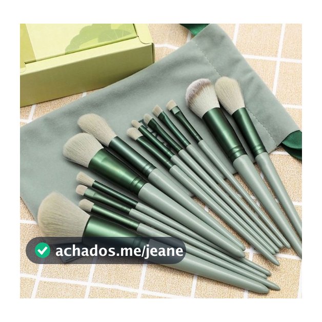 Kit 13 Pçs Pincéis De Maquiagem Contorno Kabuki Profissional