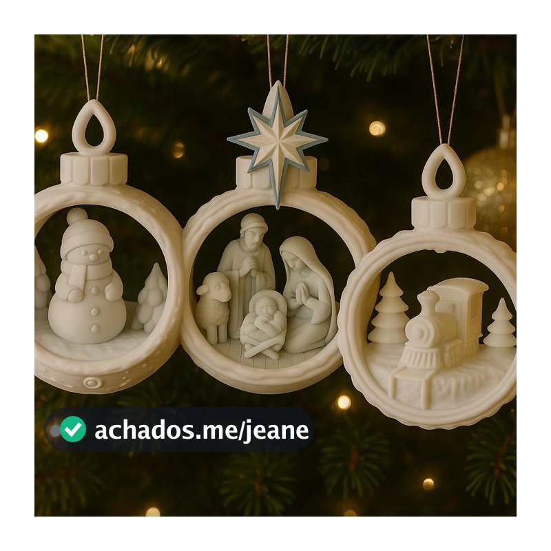 Kit Bola De Natal Enfeite Para Arvore De Natal Decoração Enfeite De Natal