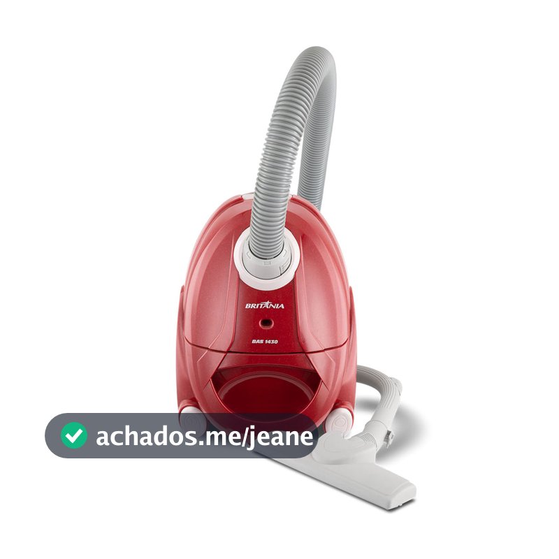 Aspirador de Pó Britânia 2 tubos prolongadores 1250W Bas1430