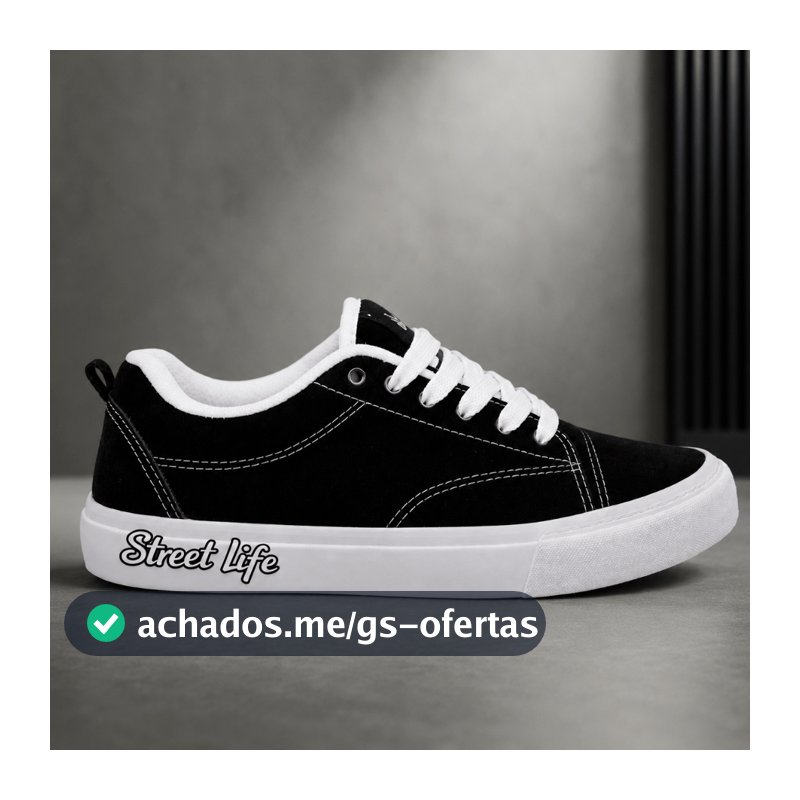 Tenis Street Life Masculino Feminino Queridino Casual 2026