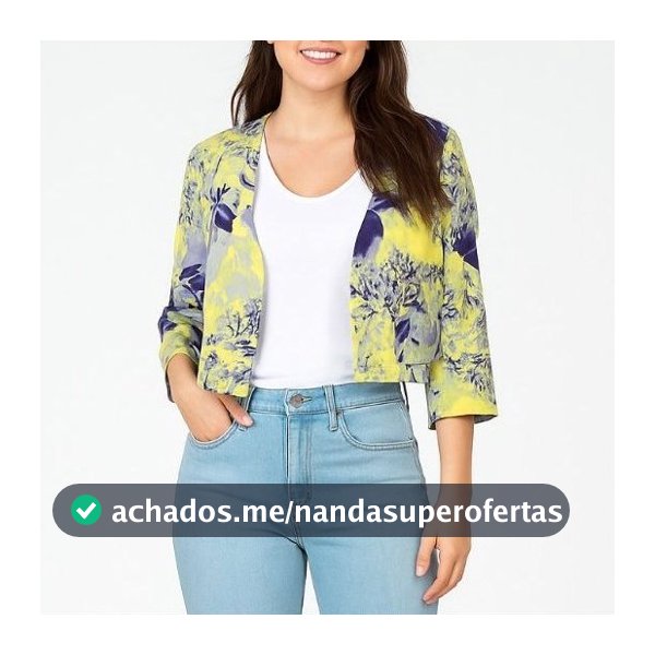Blazer cropped Lança Perfume P
