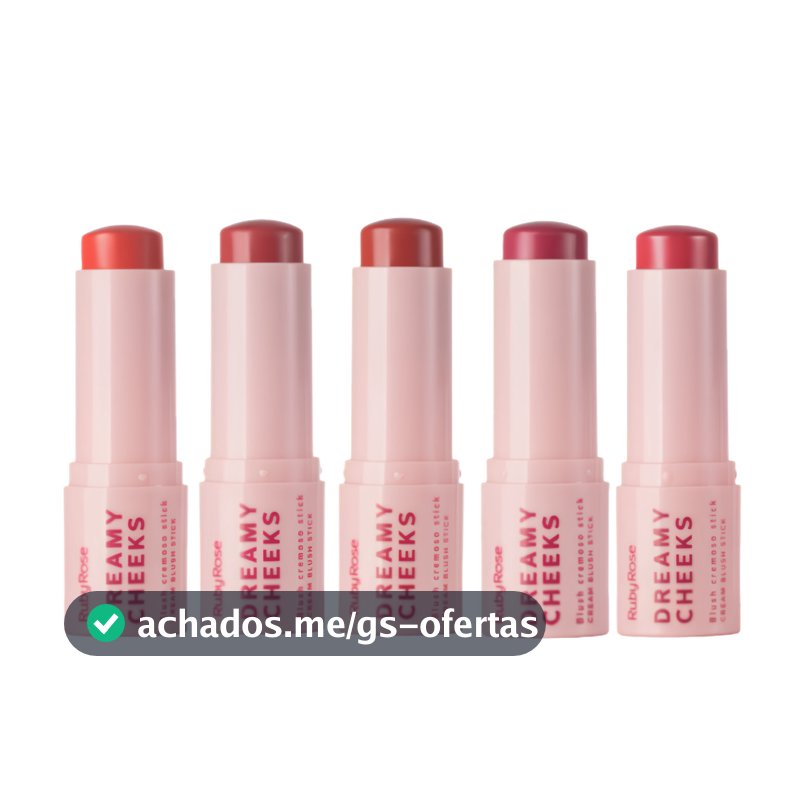Blush Cremoso Stick Dreamy Cheeks Ruby Rose HBM01