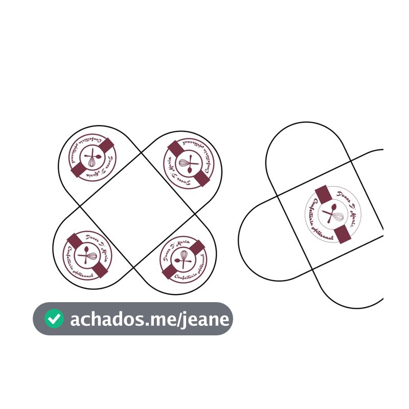500 unid Forminhas personalizadas 4 Pétalas Para Docinho - Bombom, Brigadeiro, Trufa, Bem Casado, Doces Finos