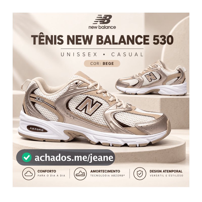 Tenis NB 530 Unisex Casual Original New Balance