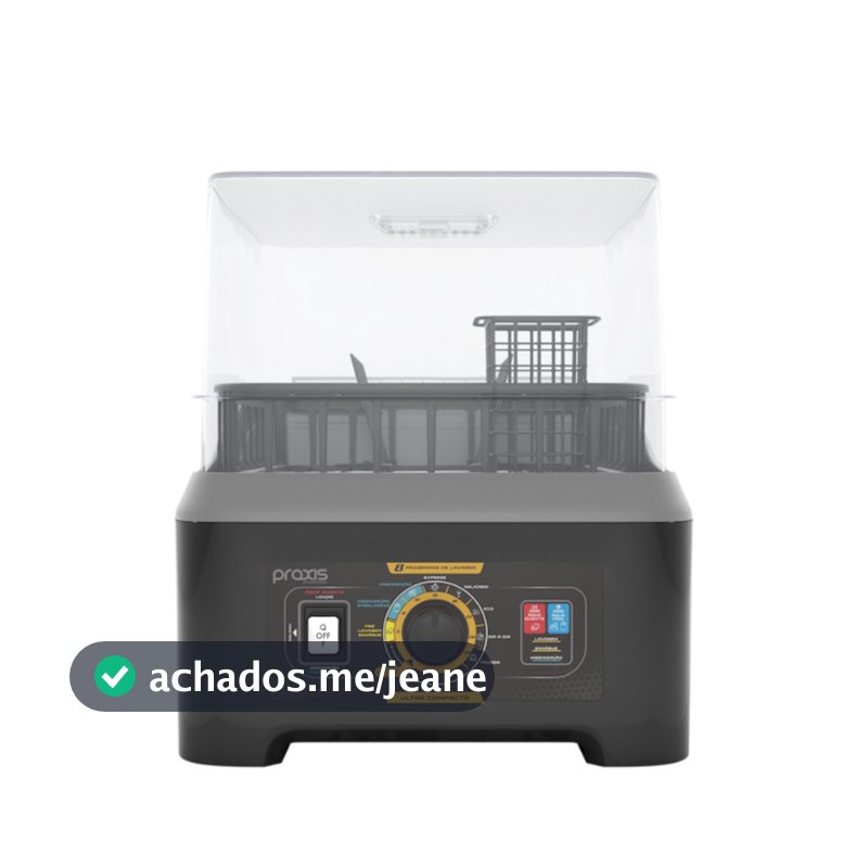 Lava Louças Praxis Portátil LLPP 2.0 Semi-Automática 220V Preto