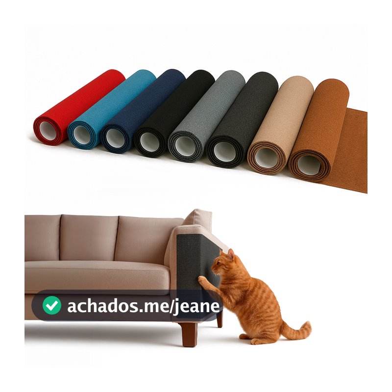 Arranhador Adesivo Protetor Sofá Cama - Carpete Premium auto colante