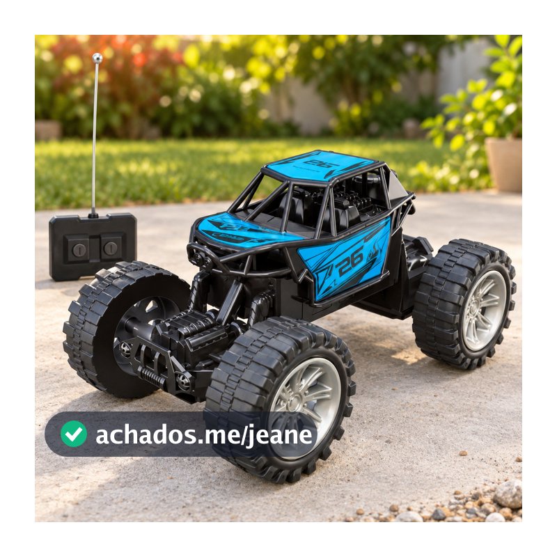 Carrinho Controle Remoto 4x4 Jeep Off Road – Brinquedo Infantil Menino | Rally Dynamic
