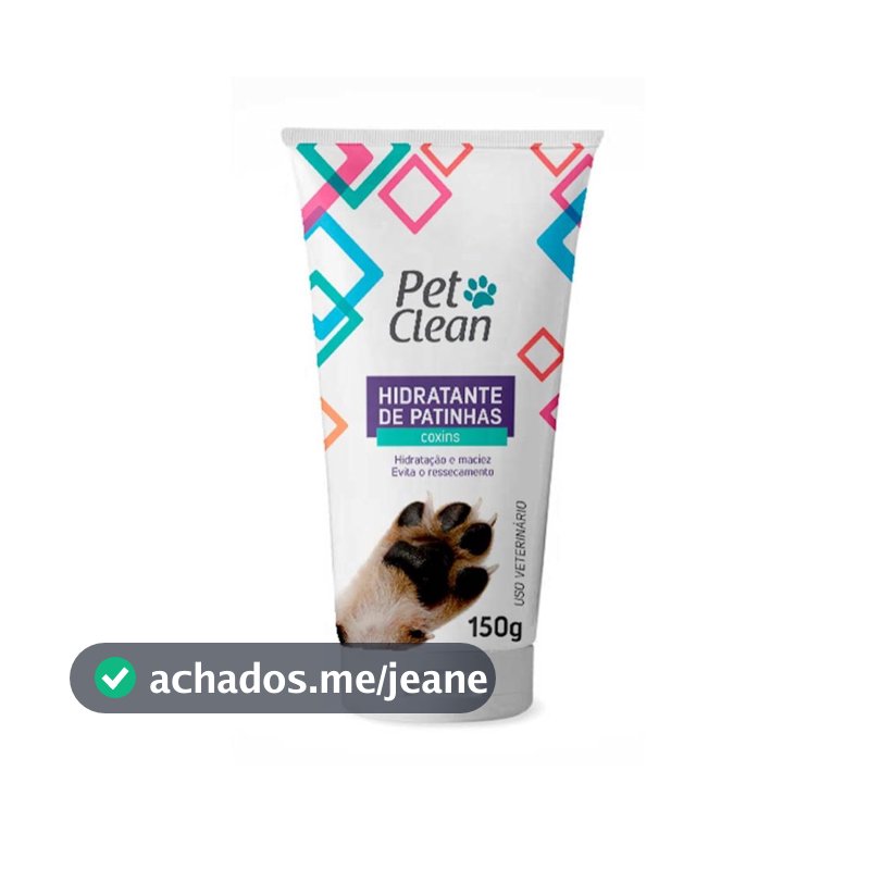 Creme Hidratante para Patas Cães e Gatos 150 g - Pet Clean