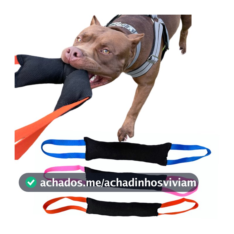 Mordedor para cachorro porte grande Pillow Super Forte Resistente Para Cães Fortes Treinamento