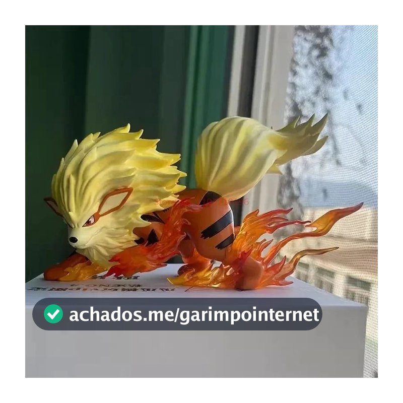 Action Figure Pokémon Arcanine Anime Brinquedo Figura DE Ação TOY