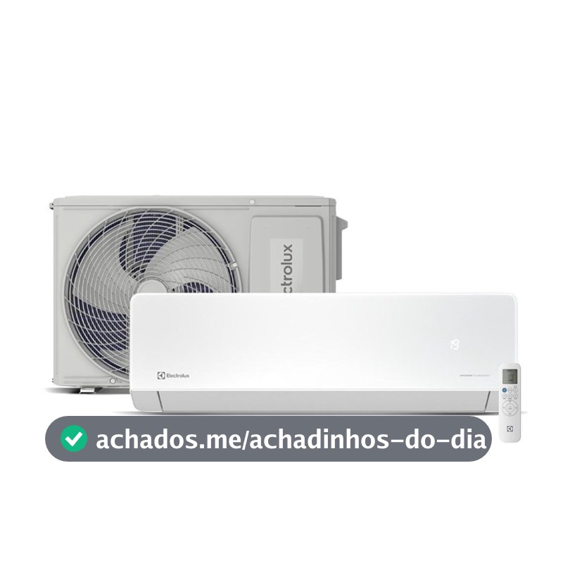 Ar Condicionado Split Electrolux Hi Wall MaxComfort Full Inverter 9.000 Btu/h Frio Monofásico Branco NI09F/NE09F 220V