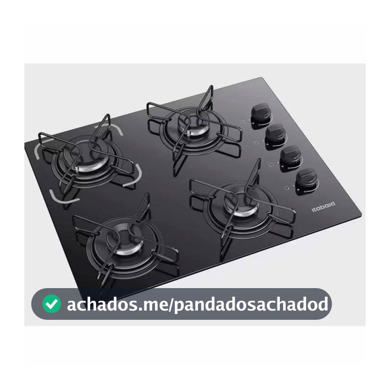 Fogão Cooktop Essencial 4 Bocas Itatiaia