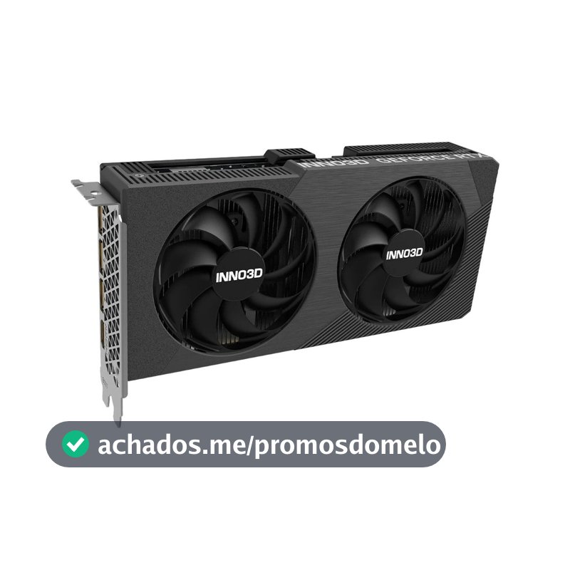 Placa de Video INNO3D GeForce RTX 5060 Twin X2 8GB 128BITS GDDR7 N50602-08D7-195071N - INNO3D