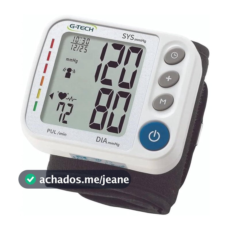 Aparelho de Pressão Digital Pulso GTech GP400