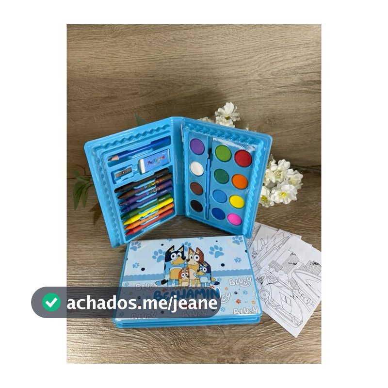 25 Estojo de Pintura Personalizado 30 Peças