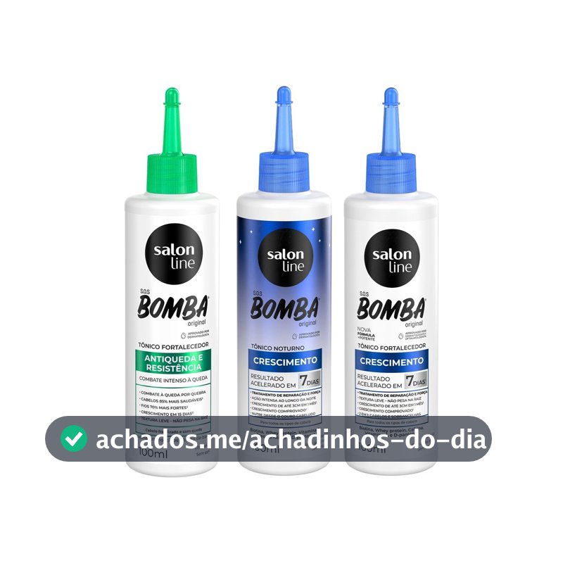 Kit Tônicos de SOS Bomba