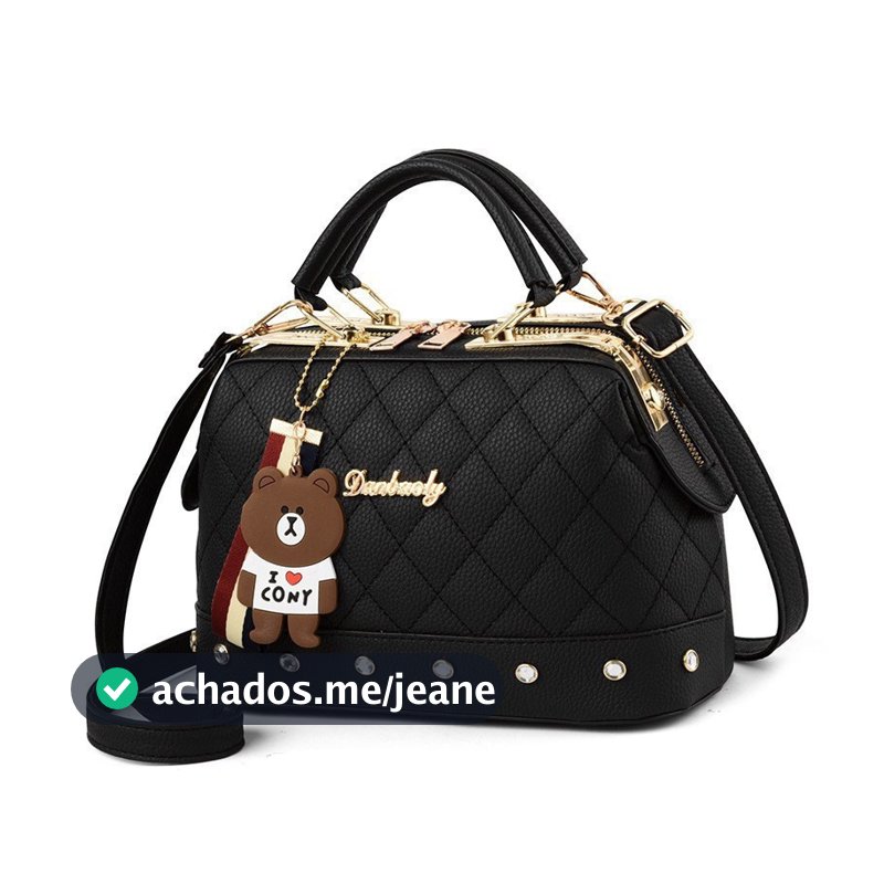 Nova Bolsa Feminina Luxo Design Grande Espaçosa Couro PU De Alta Qualidade