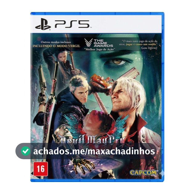 Devil May Cry 5 PS5 Special Edition BR Midia Fisica