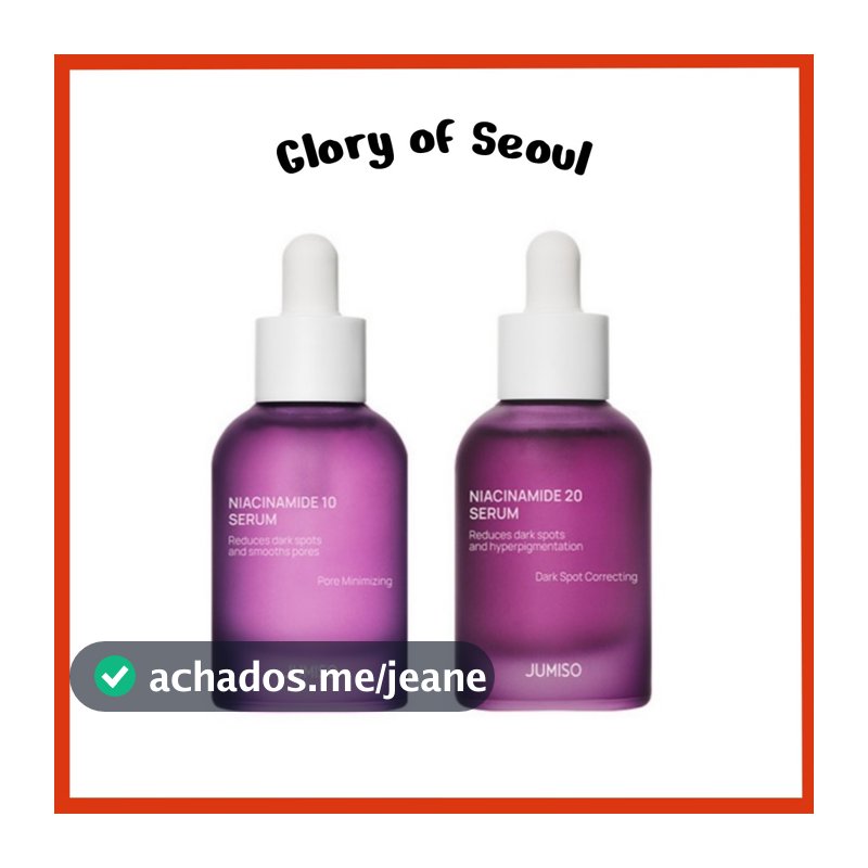 JUMISO Niacinamide 20 Serum, 40mL / Niacinamide 10 Serum, 40mL