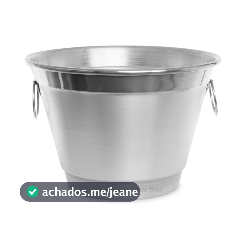 Baldes de Gelo e Cerveja Polido e Escovado Resistente 3L - 7L - 9L