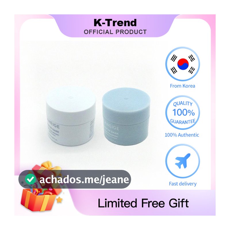 [Envio Na Coreia] LANEIGE Water Bank Creme Hialurônico Azul 10ml
