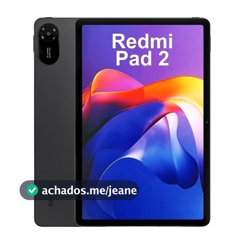 Tablet Xiaomi Redmi Pad 2 256GB 8GB RAM / 128GB 4GB RAM de 11" - LANÇAMENTO