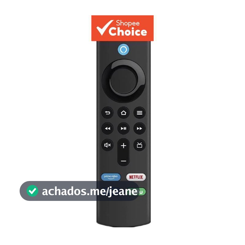 Controle remoto por voz para Fire TV Stick 4K da Amazon