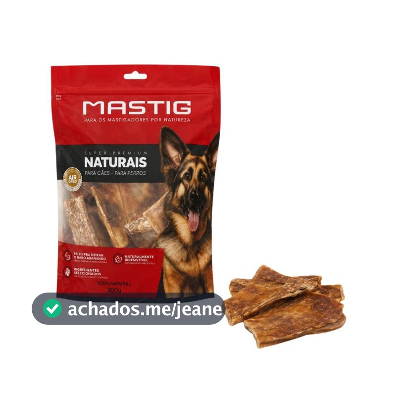 Sortido Natural Petiscos Variados P/ Cães Snacks 300g Mastig