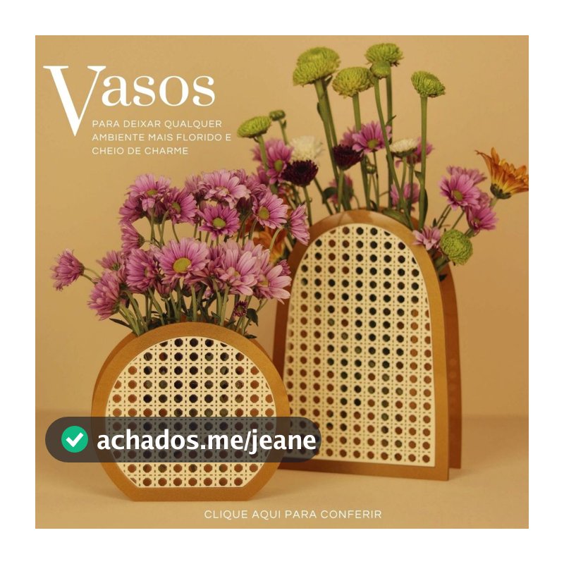 Vasos Decorativos Para Flores Naturais e Artificiais Minimalista em Acrílico – Artesanal & Exclusivo