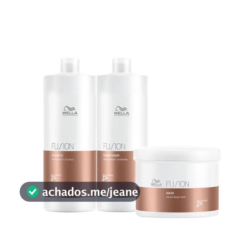 Wella Professionals Kit Fusion Salon Trio (3 Produtos) Grande