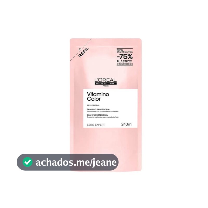Refil - Shampoo L'Oréal Professionnel Vitamino Color 240Ml