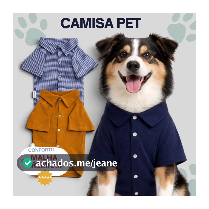 Camiseta Pólo Pet Cachorro Para Cães Roupas Pequenas Médias Colete Gatos De Estimação
