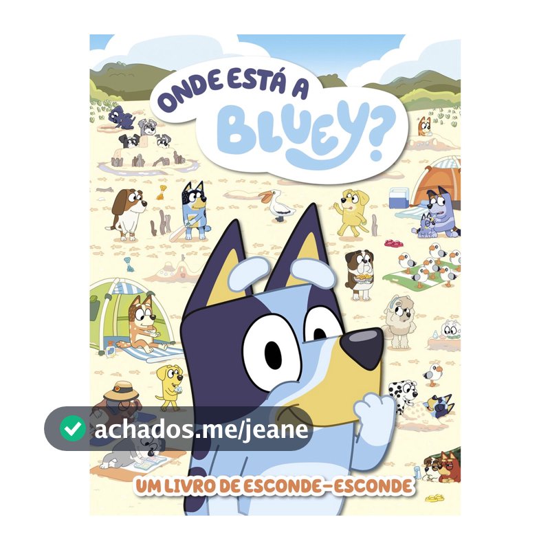 Onde Está a Bluey? - Um Livro de Esconde-Esconde