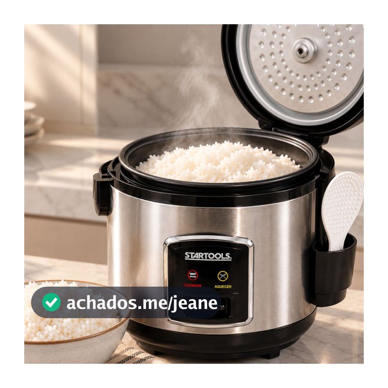 Panela De Arroz Elétrica 10 Xícaras 1,8 Litro Antiaderente 127v ou 220v