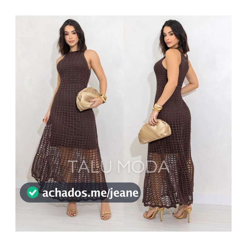 Vestido Feminino Midi Tricô Com forro Verão Festas Vestido Branco Praia Casamento Formatura