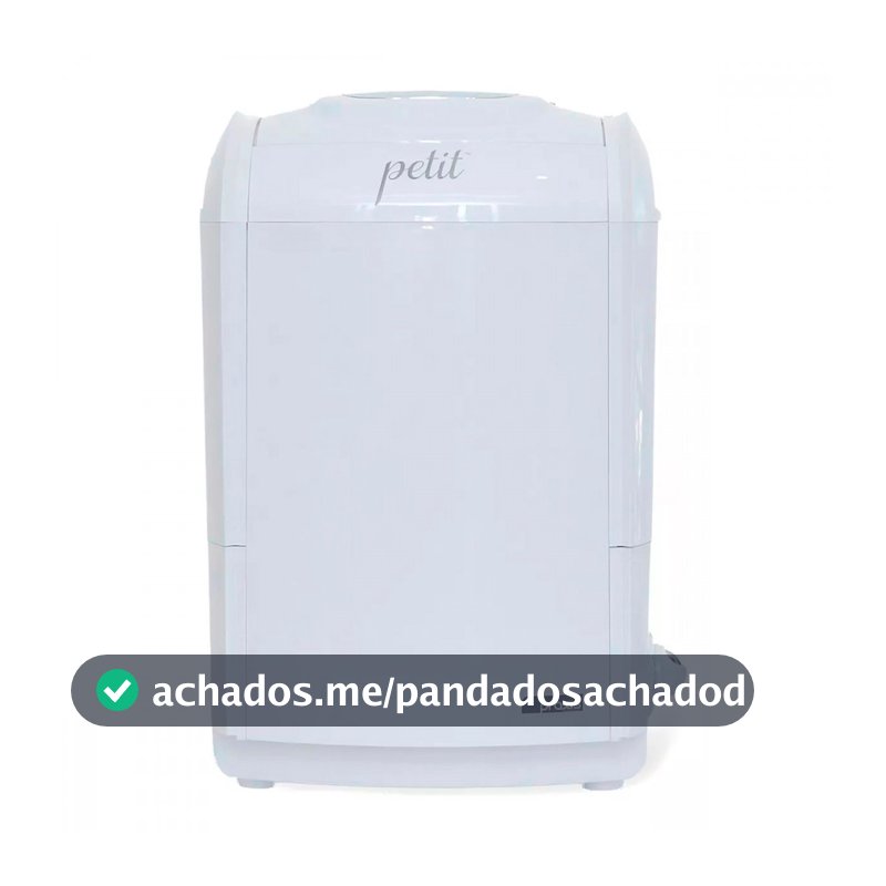 Mini Lavadora Praxis 1,2 kg Petit Branca 127V