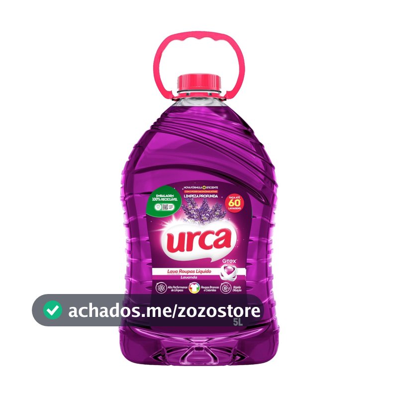 Lava Roupas Liquido Urca Lavanda - 5L