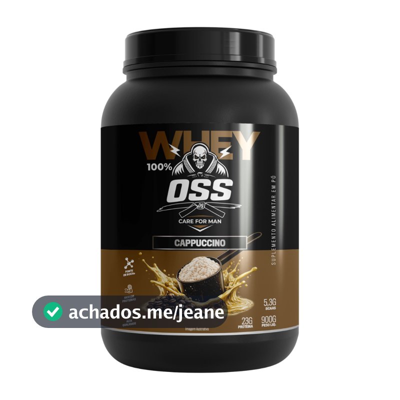 Whey Protein OSS Care For Man | Sabor Cappuccino