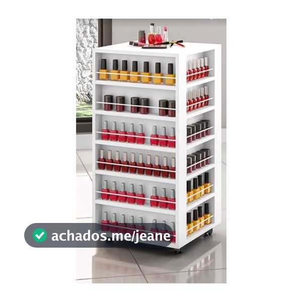carrinho auxiliar para manicure e pedecure