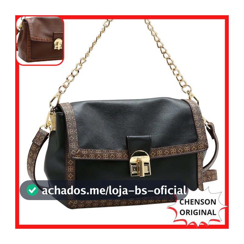 Bolsa Pequena de Festa Casamento Formatura Casual Dia a Dia Tiracolo Ombro Chenson Nichols 3485545
