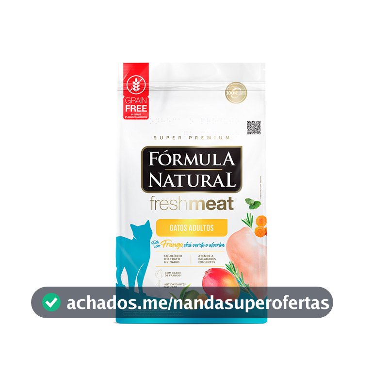 FORMULA NATURAL FRESH MEAT GATO ADULTO SABOR FRANGO 10,1 KG