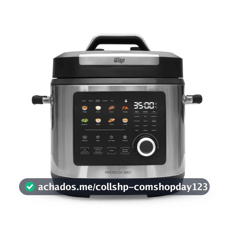 Panela de Pressão Elétrica 6L Wap Digital Prosdócimo WPPE6 220V